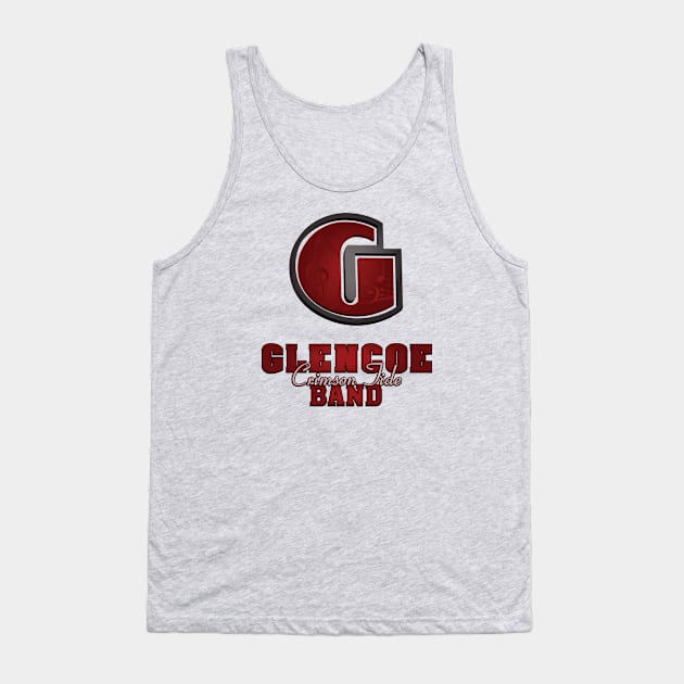 Crimson Tide Band (light color shirts) Tank Top by GlencoeHSBCG